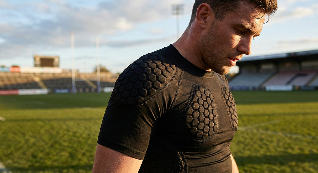 Impact Padded Compression Top