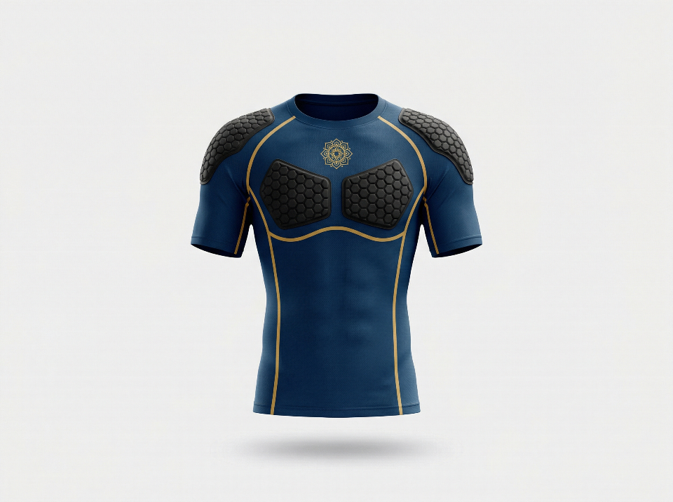 Wholesale Impact Padded Compression Top